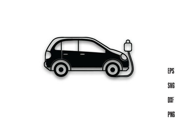 Download Electronic Car Line Art Silhouette PNG - Art Collection