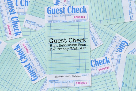 Download Guest Check Stock Image High Resolution - Image Collection