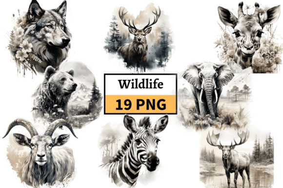 Download Wildlife Animals Clipart Bundle Woodland - Art Collection