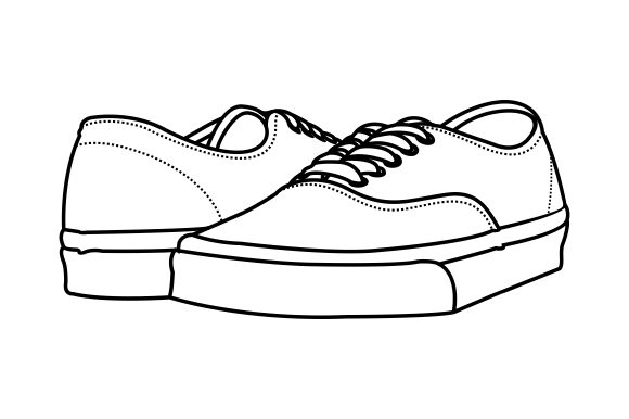 Download Shoes Line Art - Art Collection
