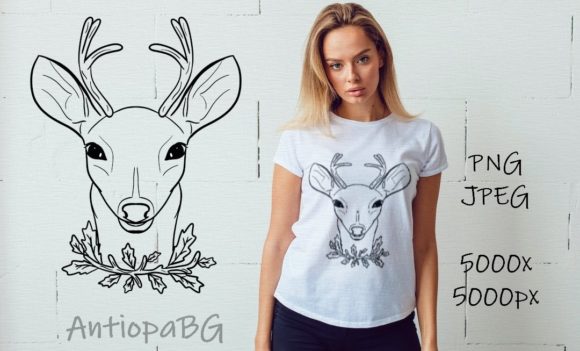 Download Deer Line Art - Art Collection