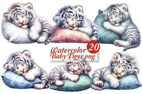 Download Baby White Tiger Clipart - Art Collection