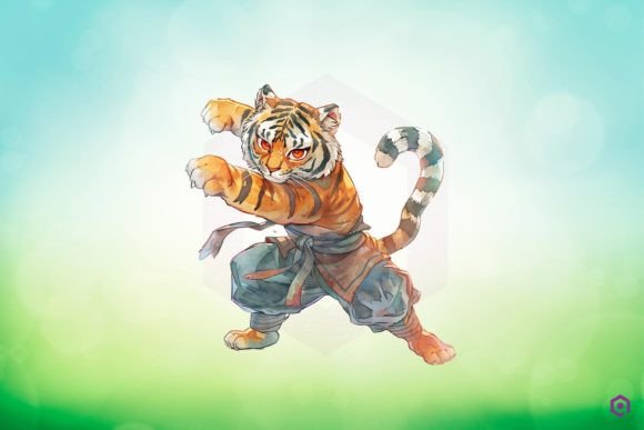 Download Kung Fu Tiger Clipart PNG - Art Collection