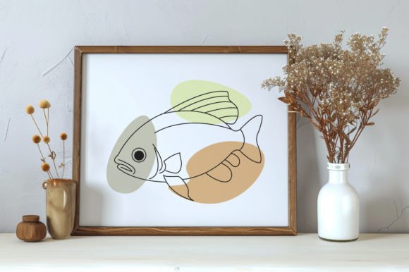 Download Fish One Line Vector Sketch Art Drawing - Art Collection