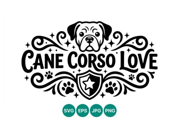 Download Cane Corso Love Dog Vector Art - Art Collection