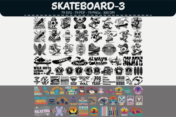 Download Skateboard Vector Clipart – 79 Designs - Art Collection