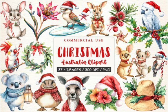 Download Australia Christmas Clipart - Art Collection