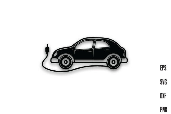 Download Electronic Car Line Art Silhouette PNG - Art Collection