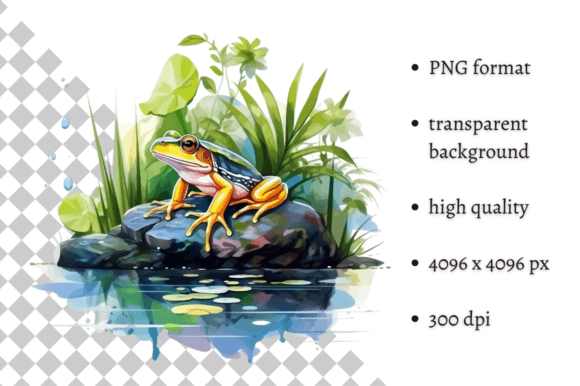 Download Watercolor Frog Illustration - Watercolor Collection