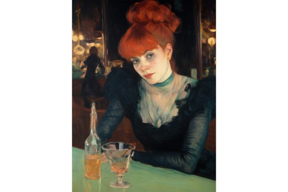 Download Impressionism Woman Portrait - Art Print - Art Collection