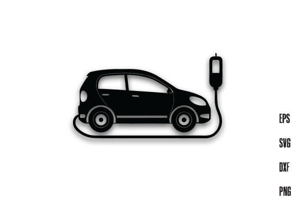 Download Electronic Car Line Art Silhouette PNG - Art Collection