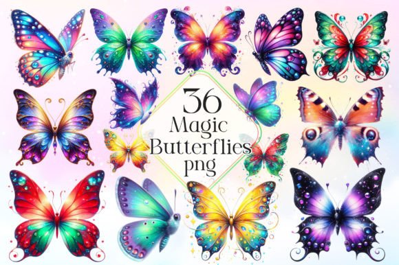 Download Magic Butterflies Clipart Butterfly Png - Art Collection