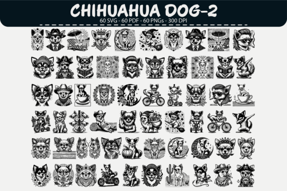 Download Chihuahua Dog Vector Clipart – 60 Design - Art Collection
