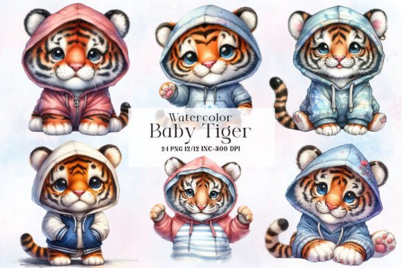 Download Baby Tiger Clipart - Art Collection