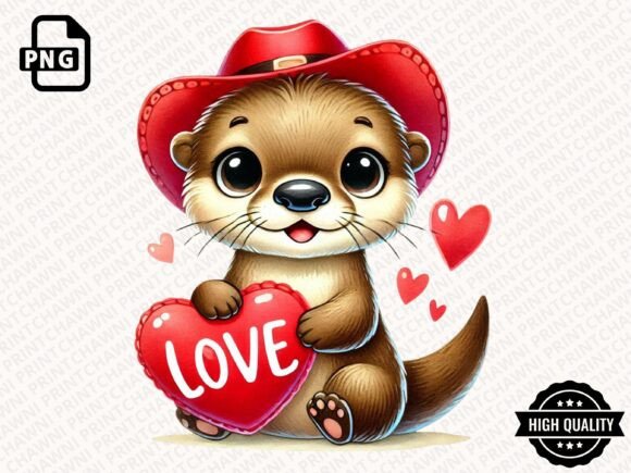 Download Cute Valentine Animal Clipart PNG - Art Collection