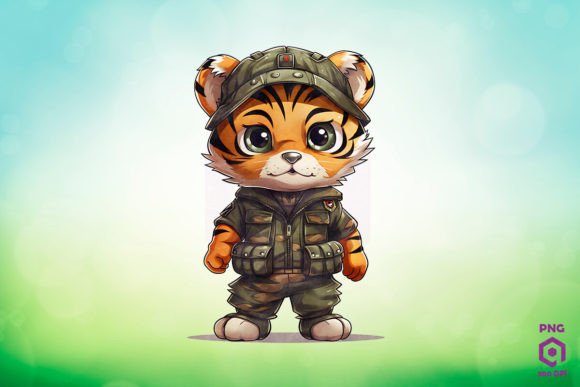 Download Army Tiger Clipart PNG - Art Collection