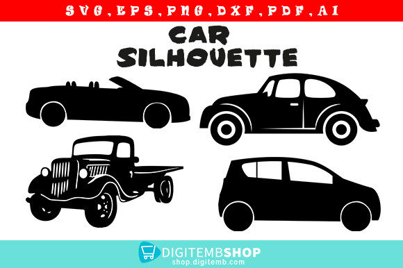 Download Car Silhouette Art Design - Art Collection