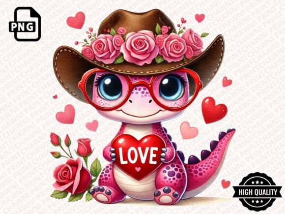 Download Cute Valentine Animal Clipart PNG - Art Collection