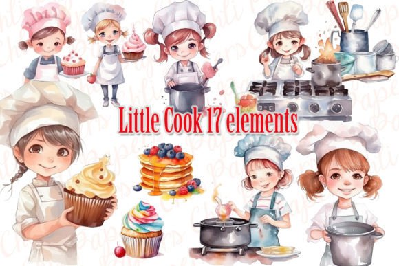 Download Cute Little Chef Clipart,Cooking Clipart - Art Collection