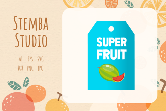 Download Fruit Tag Watermelon Vector Design Art - Art Collection