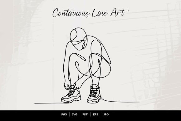 Download Tying Shoes Line Art - Art Collection